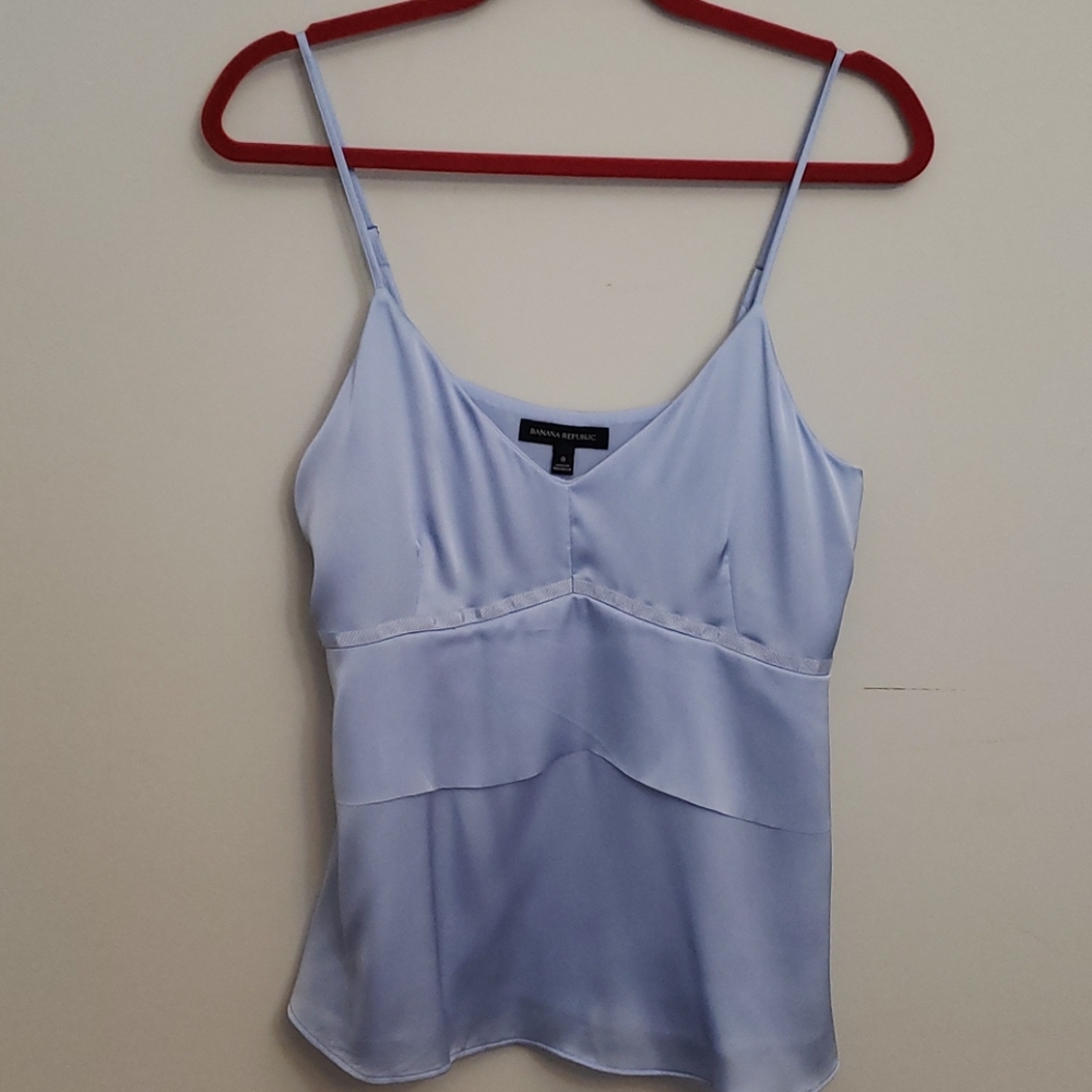 Banana Republic Lavendar Tank Blouse Size 8